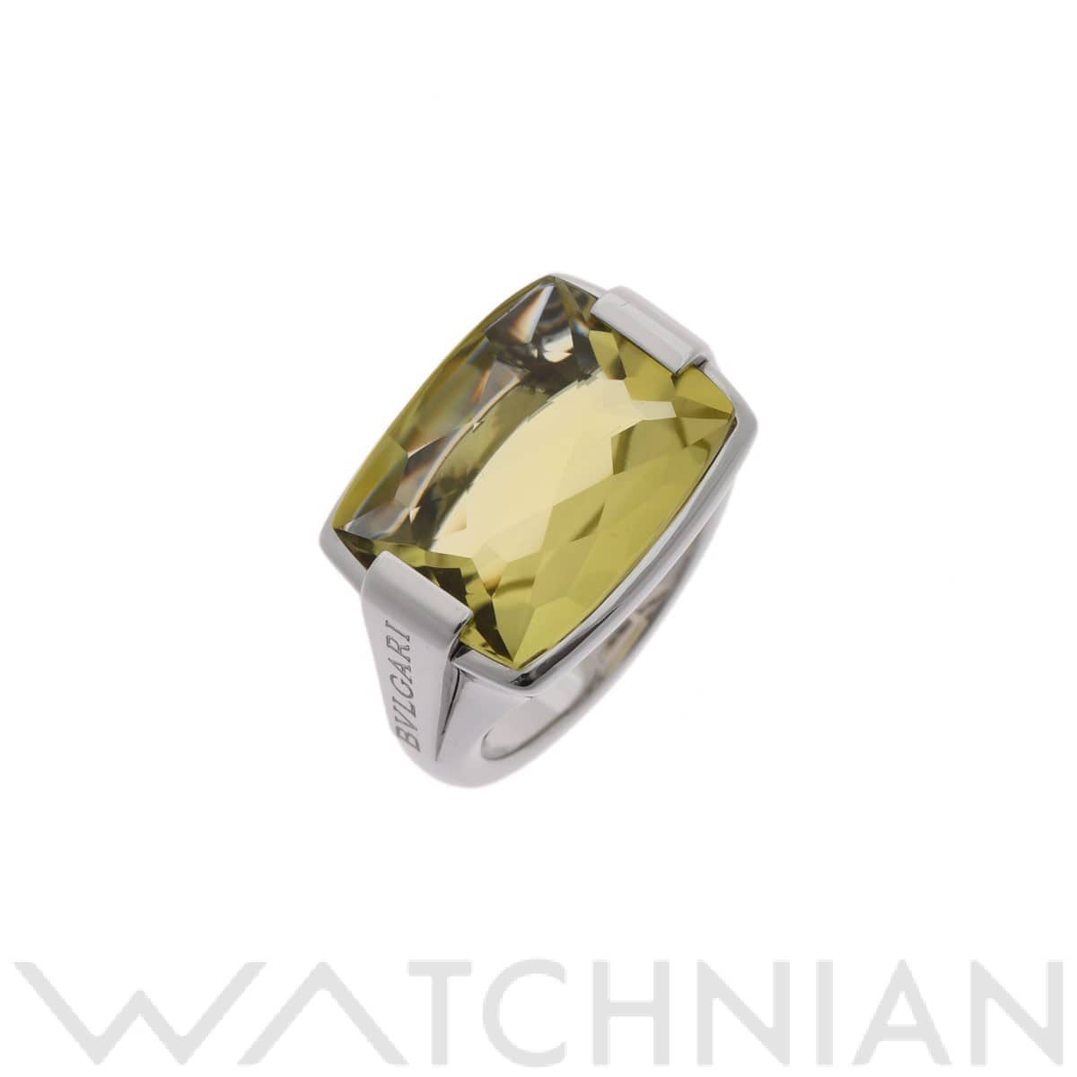 ブルガリ アレグラリング シルバー K18ホワイトゴールド WG レディース ジュエリー 【中古】【jewelry】