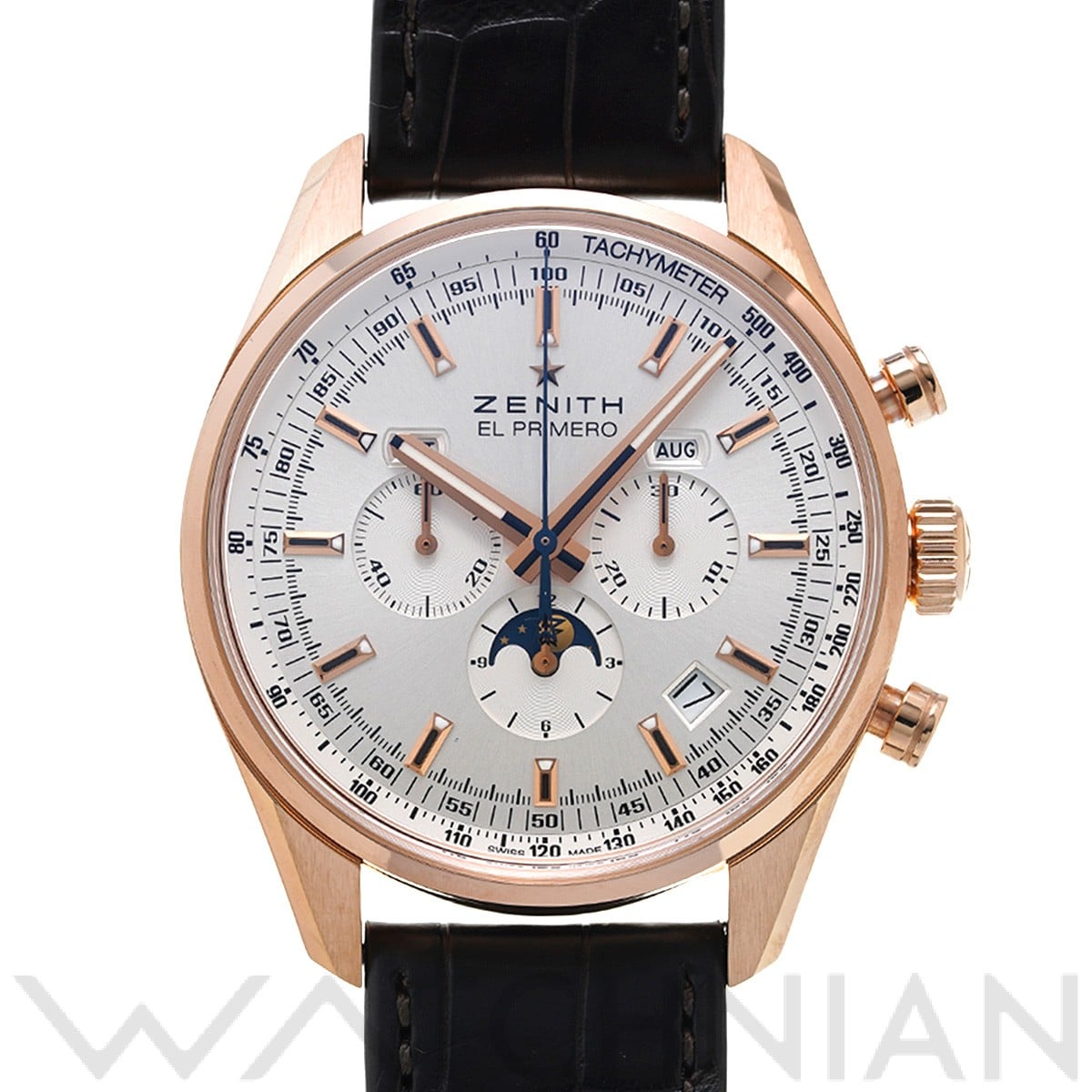 ゼニス エル・プリメロ 410 18.2091.410/01.C494 シルバー メンズ 時計 【中古】【wristwatch】