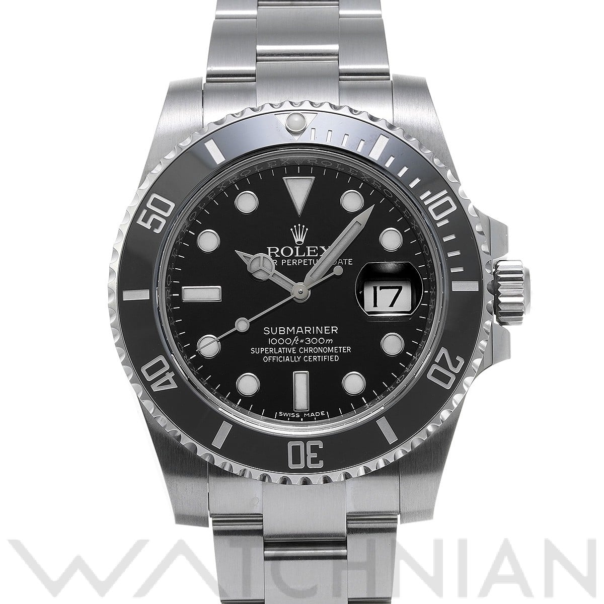 ロレックス サブマリーナ デイト 116610LN ブラック メンズ 時計 【中古】【wristwatch】