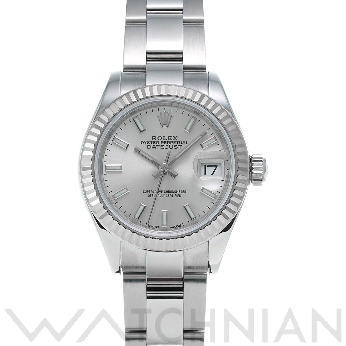 ロレックス レディ デイトジャスト 28 279174 シルバー レディース 時計 【中古】【wristwatch】