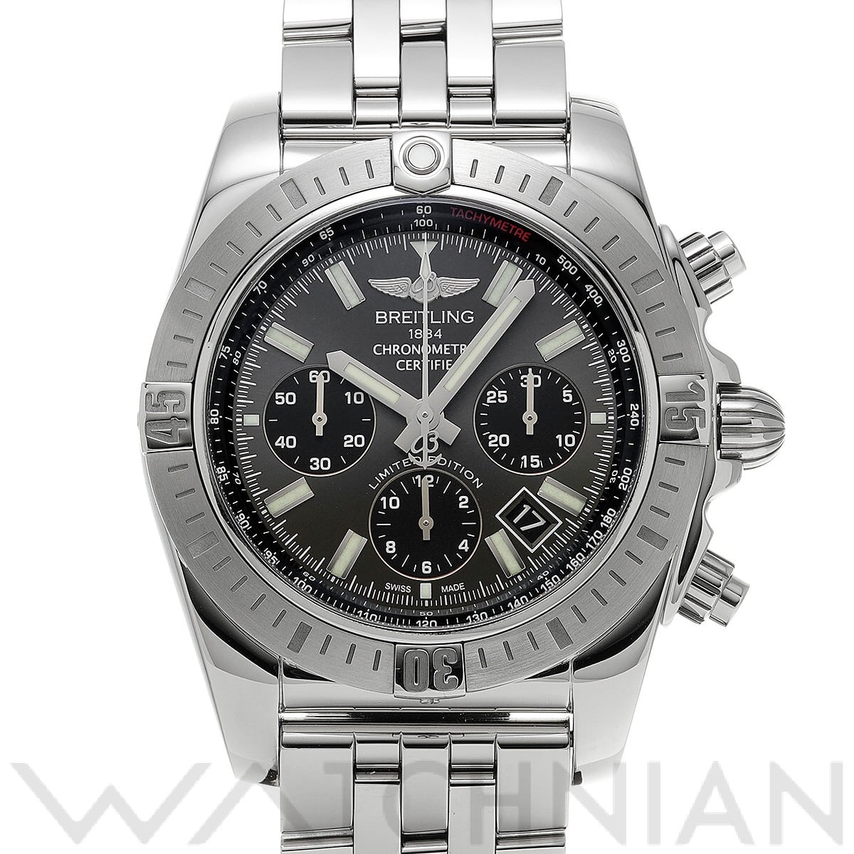 ブライトリング / BREITLING クロノマット 44 スペシャル AB01151A/F577 グレー/ブラック メンズ 時計 【中古】【wristwatch】