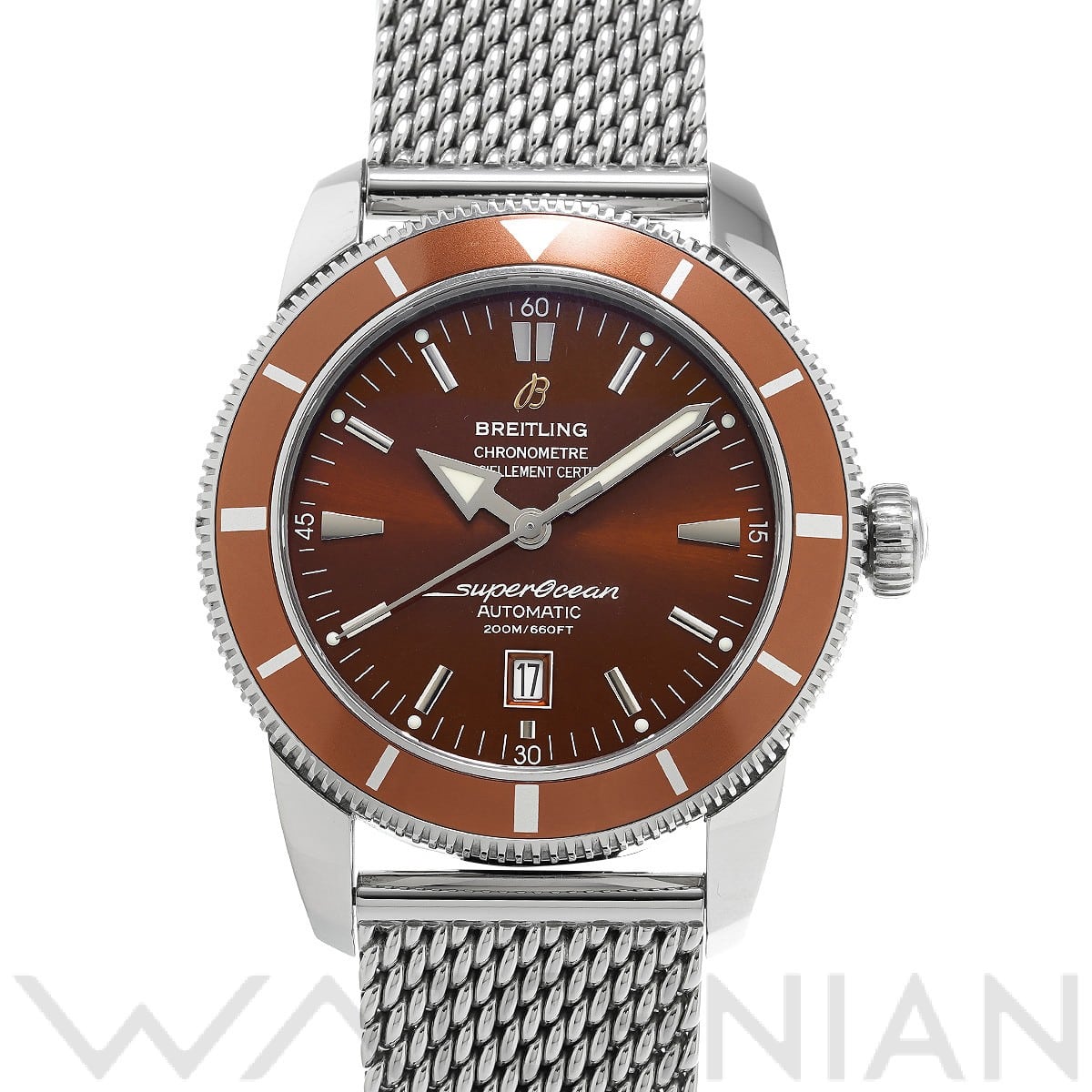 ブライトリング / BREITLING スーパーオーシャン ヘリテージ 46  A172Q42OCA ブラウン メンズ 時計 【中古】【wristwatch】