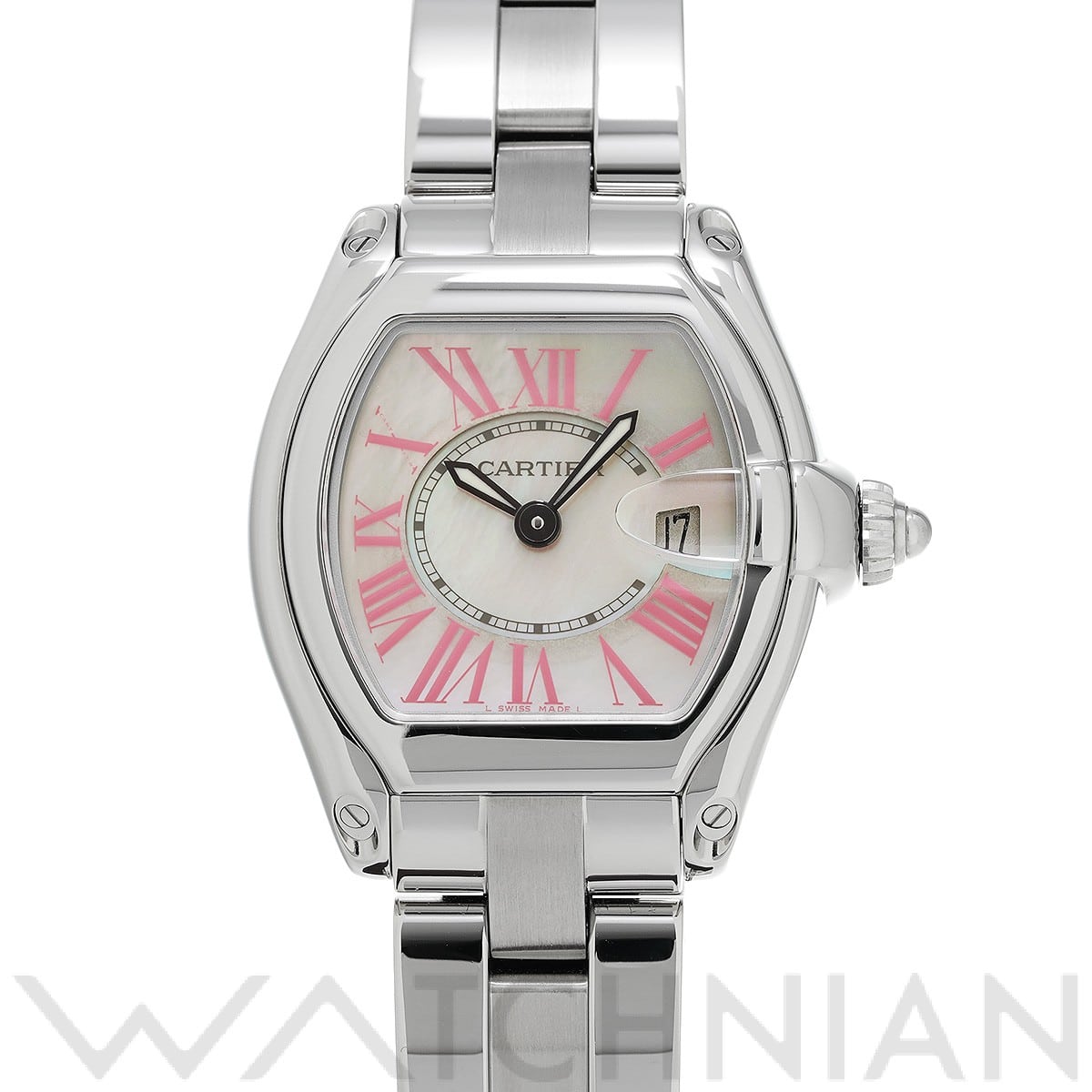 カルティエ / CARTIER ロードスター SM W6206006 ホワイトシェル レディース 時計 【中古】【wristwatch】