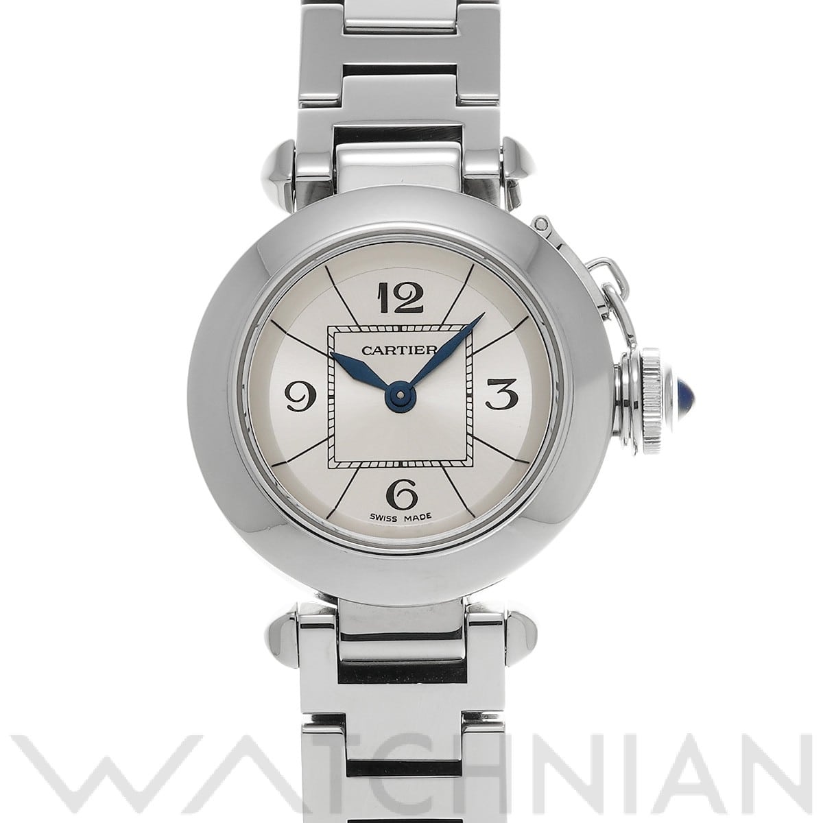 カルティエ / CARTIER ミスパシャ W3140007 シルバー レディース 時計 【中古】【wristwatch】