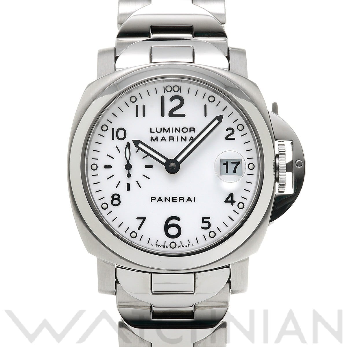 パネライ / PANERAI ルミノールマリーナ オートマティック PAM00051 ブラック メンズ 時計 【中古】【wristwatch】