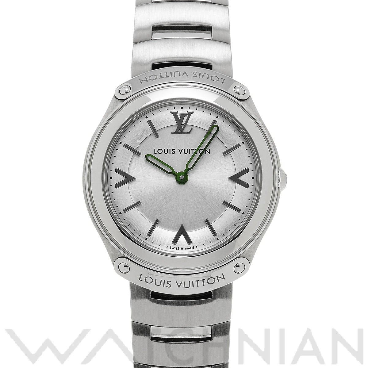 ルイ ヴィトン / LOUIS VUITTON フィフティファイブ Q6J000 シルバー ユニセックス 時計 【中古】【wristwatch】