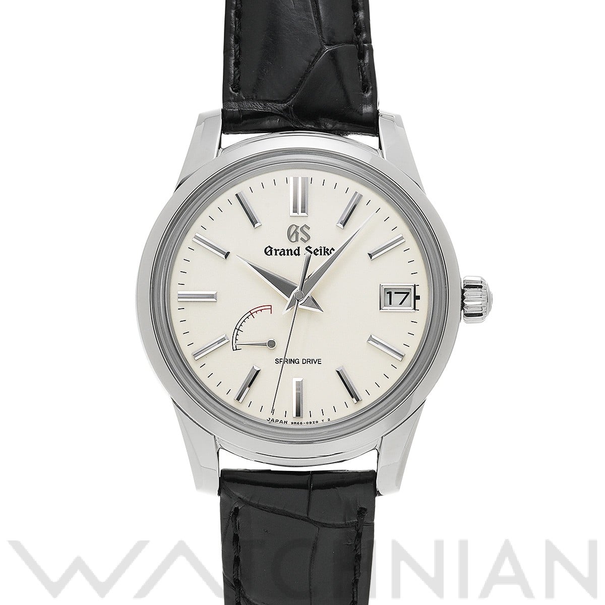 エレガンスコレクション スプリングドライブ SBGA293 オフホワイト グランドセイコー Grand Seiko メンズ 【中古】