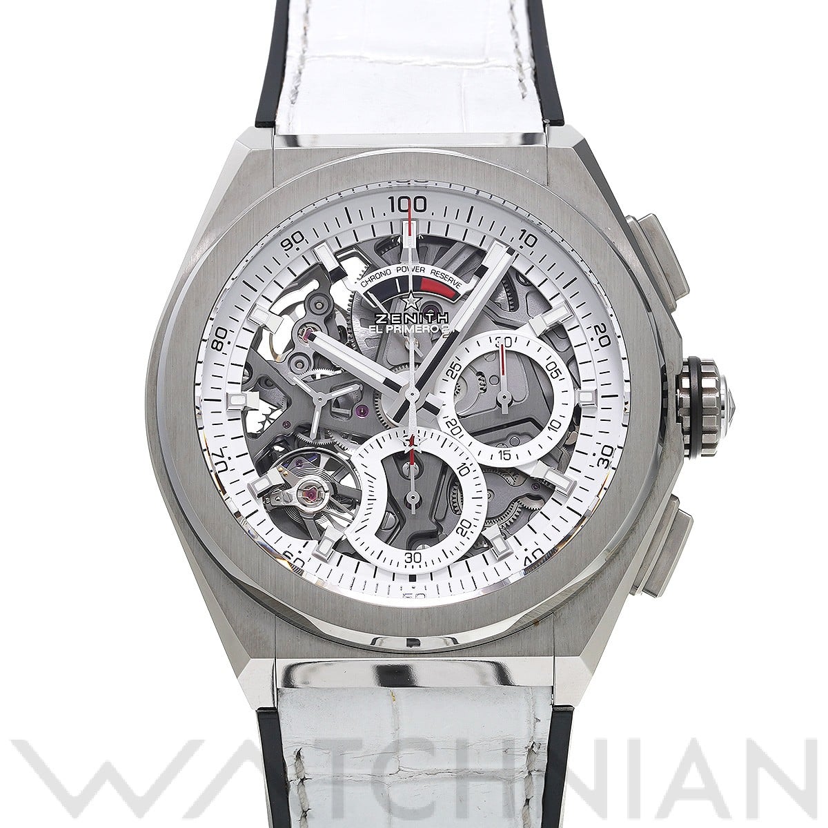 デファイ エル・プリメロ 21 95.9003.9004/78.R588 スケルトン ゼニス ZENITH メンズ 【中古】