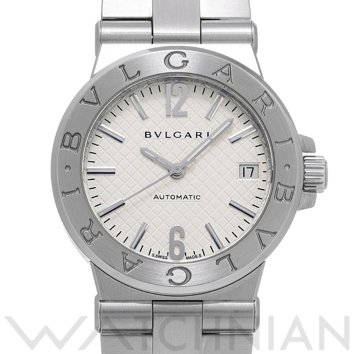 ブルガリ / BVLGARI ディアゴノ DG35S シルバー ユニセックス 時計 【中古】【wristwatch】