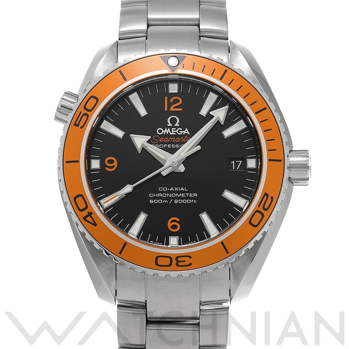 オメガ / OMEGA シーマスター プラネットオーシャン 600 コーアクシャル 232.30.42.21.01.002 ブラック メンズ 時計 【中古】【wristwatch】