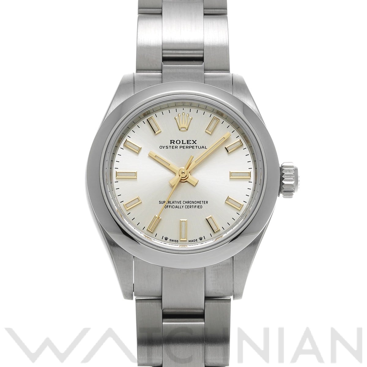 ロレックス オイスターパーペチュアル 28 276200 シルバー レディース 時計 【中古】【wristwatch】