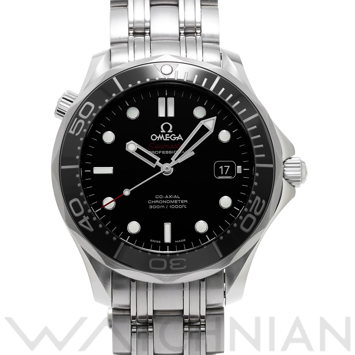 オメガ / OMEGA シーマスター ダイバー300 コーアクシャル 212.30.41.20.01.003 ブラック メンズ 時計 【中古】【wristwatch】
