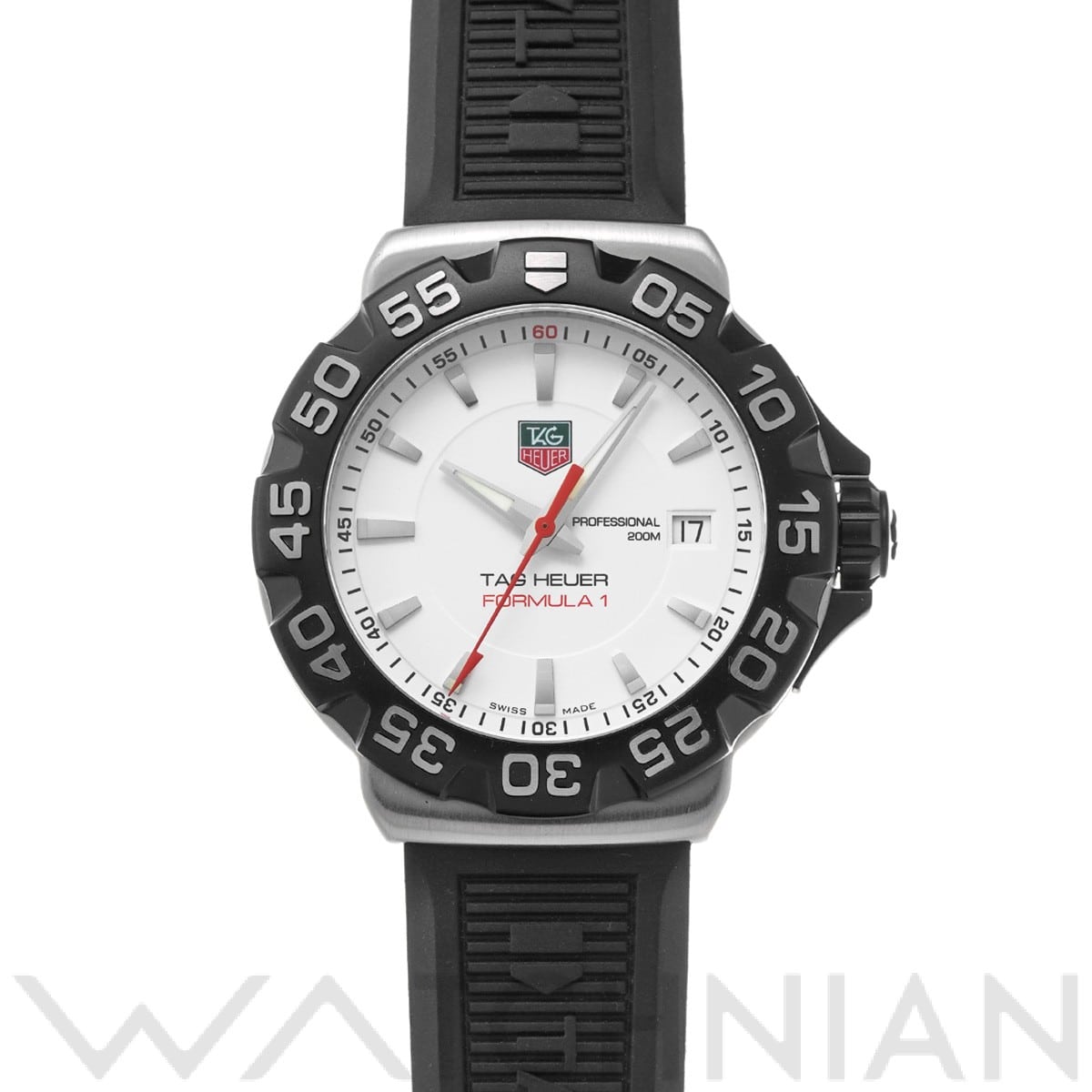 タグ ホイヤー / TAG HEUER フォーミュラ1 クォーツ WAH1111.BT0714 ホワイト メンズ 時計  【中古】【wristwatch】: ブランド時計｜WATCHNIAN(ウォッチニアン)公式通販/旧一風騎士