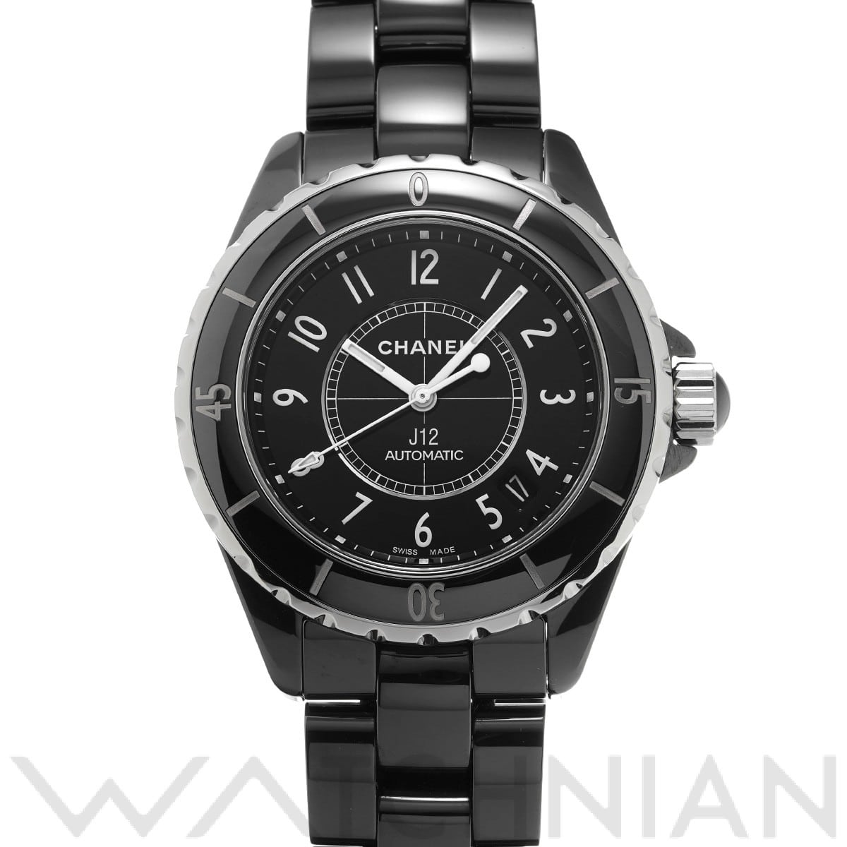 シャネル / CHANEL J12 38MM H0685 ブラック メンズ 時計 【中古】【wristwatch】