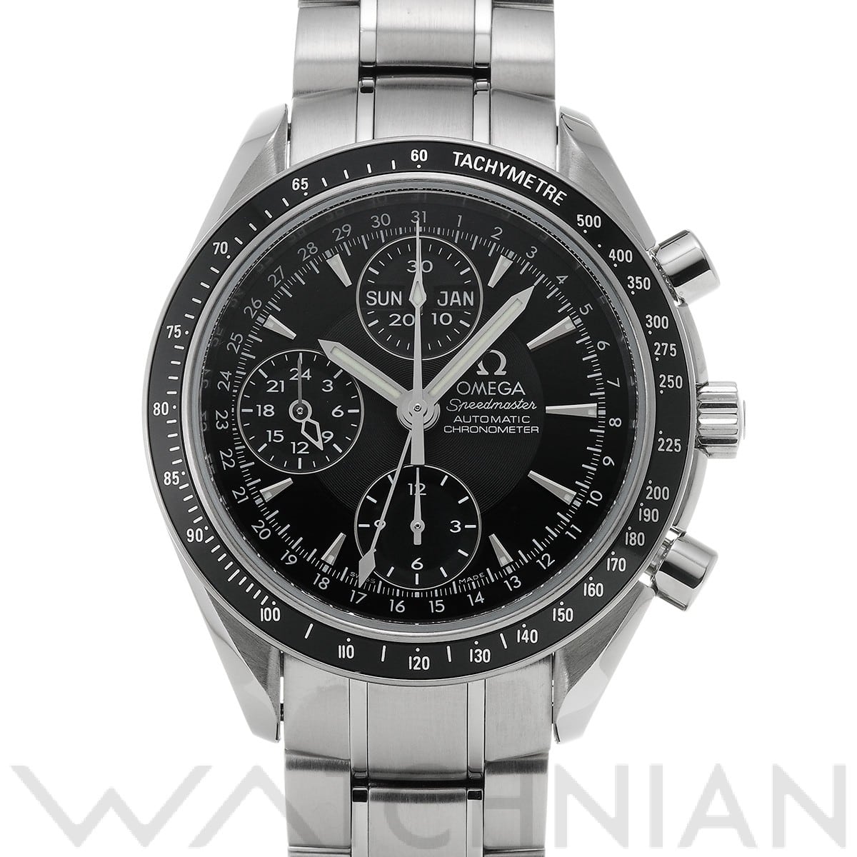 オメガ / OMEGA スピードマスター トリプルカレンダー 3220.50 ブラック メンズ 時計 【中古】【wristwatch】