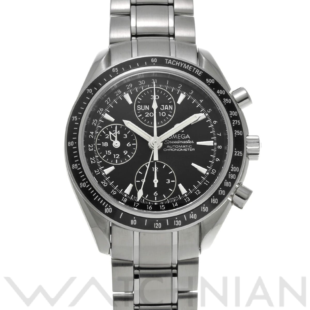 オメガ / OMEGA スピードマスター トリプルカレンダー 3220.50 ブラック メンズ 時計 【中古】【wristwatch】