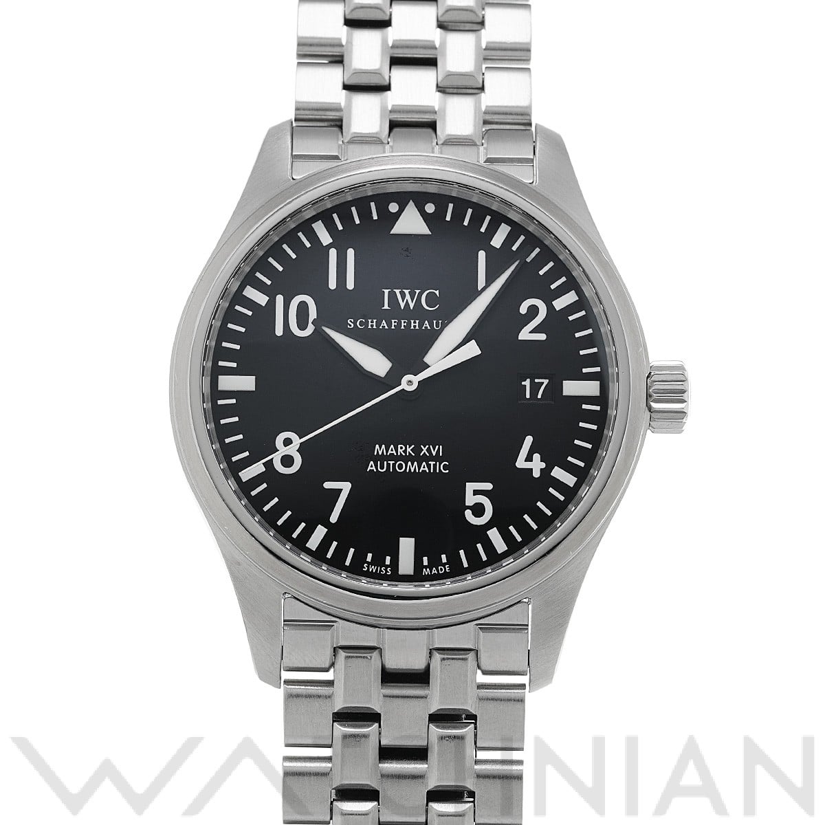 IWC パイロットウォッチ マーク XVI IW325504 ブラック メンズ 時計 【中古】【wristwatch】