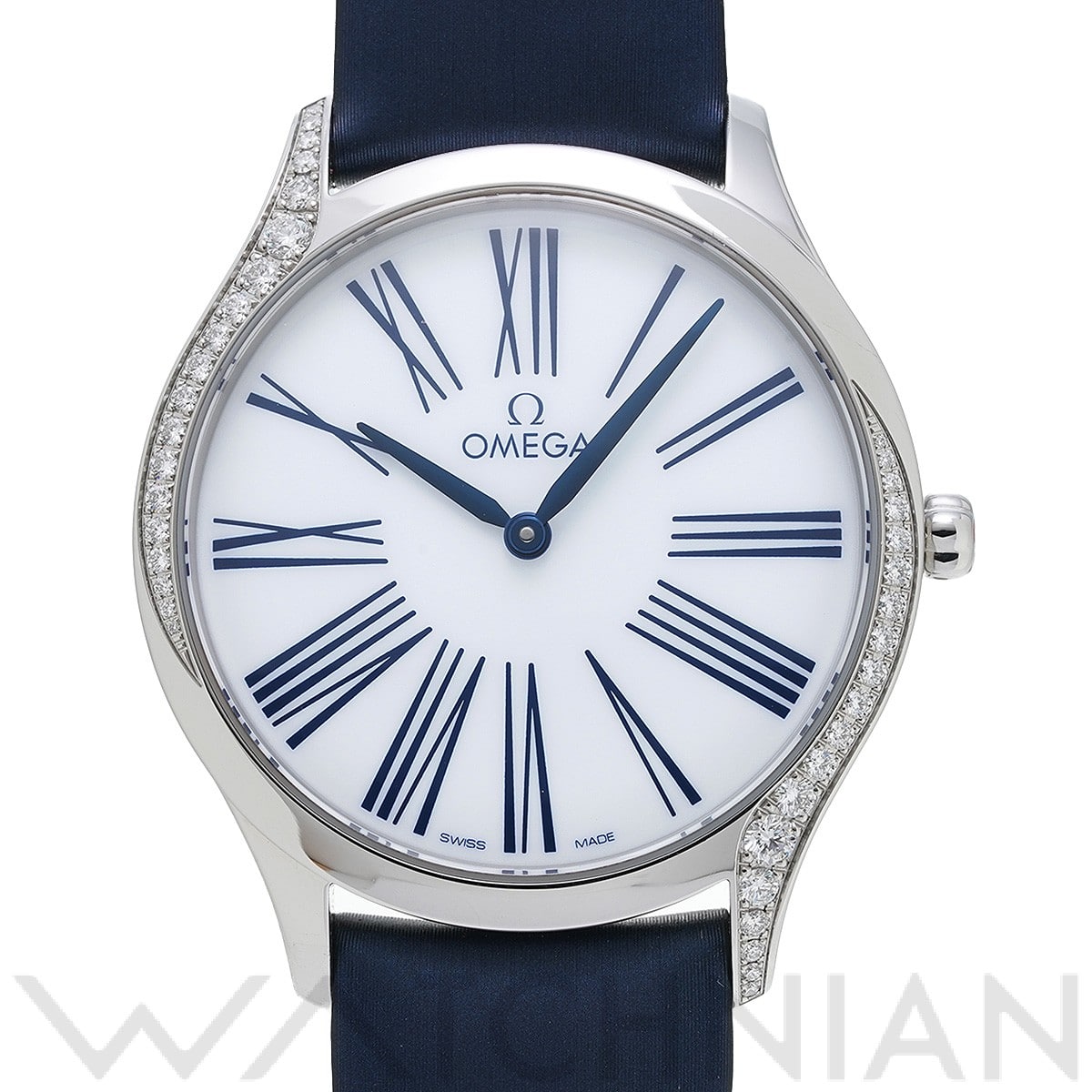 オメガ / OMEGA デ・ヴィル トレゾア クォーツ 428.17.36.60.04.001 ホワイトラッカー レディース 時計 【中古】【wristwatch】