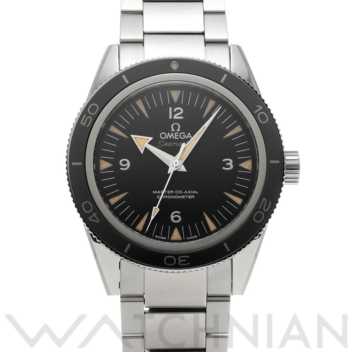 オメガ / OMEGA シーマスター 300 マスターコーアクシャル 233.30.41.21.01.001 ブラック メンズ 時計 【中古】【wristwatch】