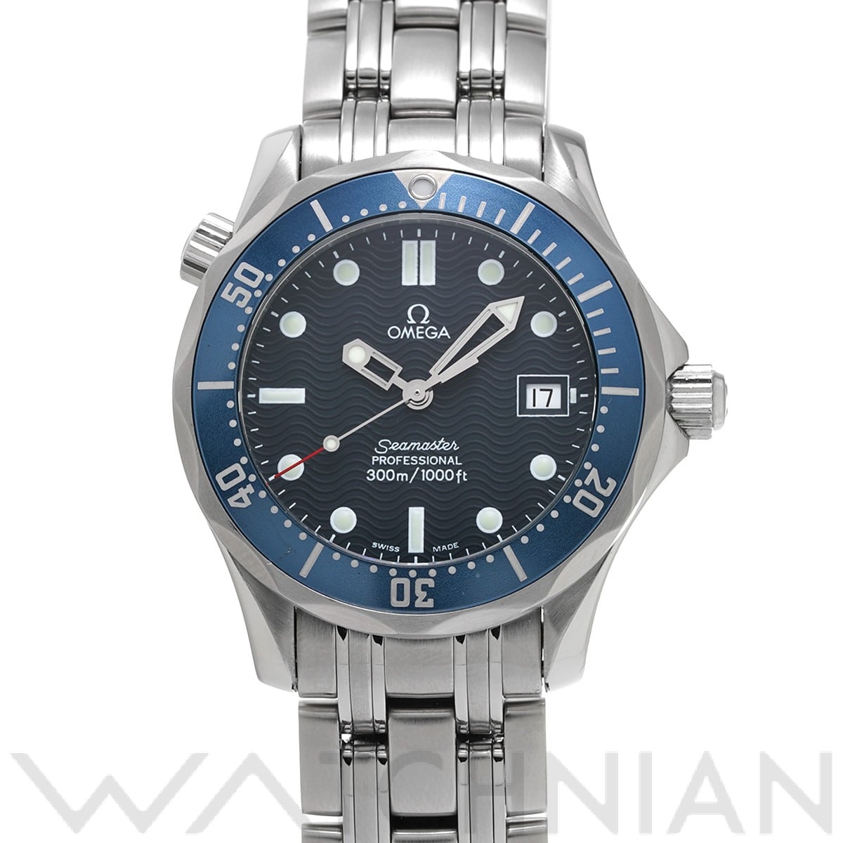 オメガ / OMEGA シーマスター プロフェッショナル 300 ミッドサイズ 2561.80 ブルー ユニセックス 時計 【中古】【wristwatch】