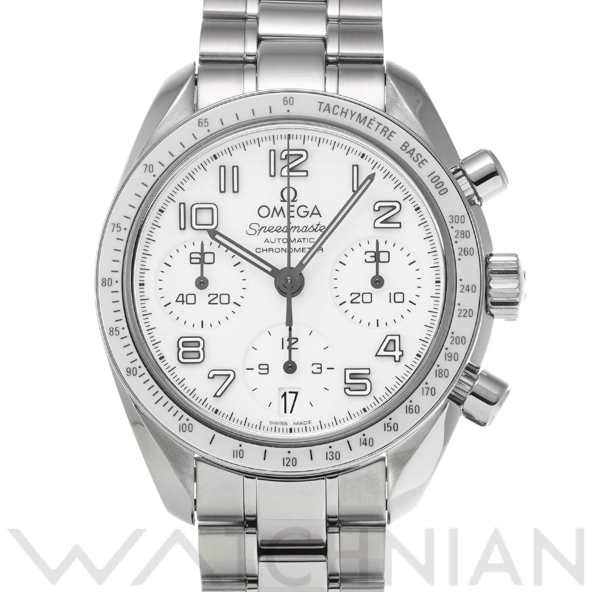 オメガ / OMEGA スピードマスター デイト 324.30.38.40.04.001 ホワイト メンズ 時計 【中古】【wristwatch】