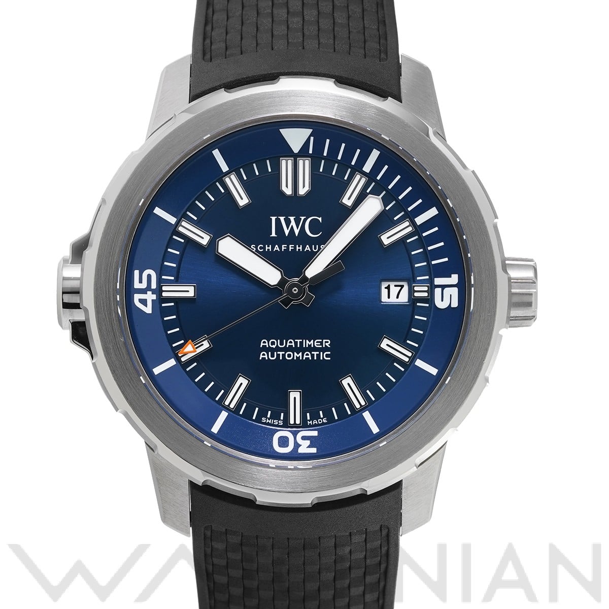 アクアタイマー オートマティック エクスペディション ジャック=イヴ・クストー IW329005 ブルー インターナショナルウォッチカンパニー IWC メンズ 【中古】