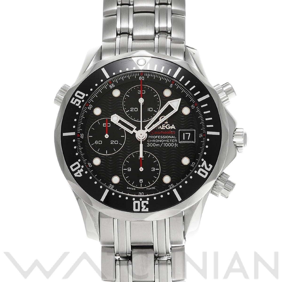 オメガ / OMEGA シーマスター ダイバー300 クロノグラフ 213.30.42.40.01.001 ブラック メンズ 時計 【中古】【wristwatch】