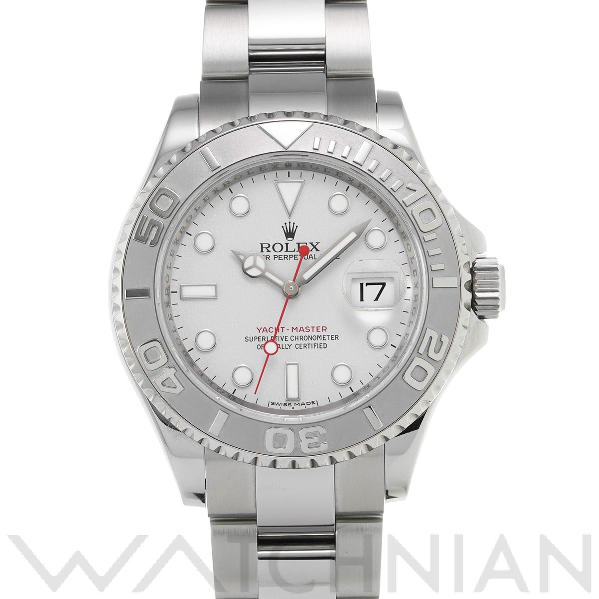 ヨットマスター ロレジウム 16622 G番(2012年頃製造) グレー ロレックス ROLEX メンズ 【中古】