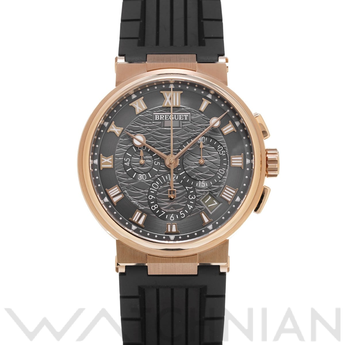 マリーン クロノグラフ 5527BR/G3/5WV スレートグレー ブレゲ Breguet メンズ 【中古】