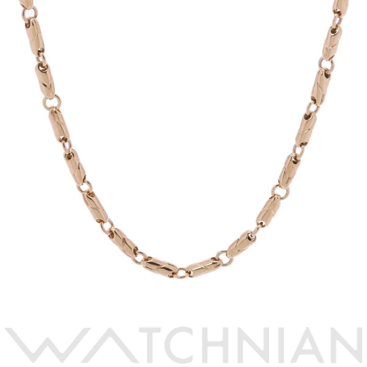 ブルガリ / BVLGARI パッソドッピオ ネックレス ゴールド K18イエロー  