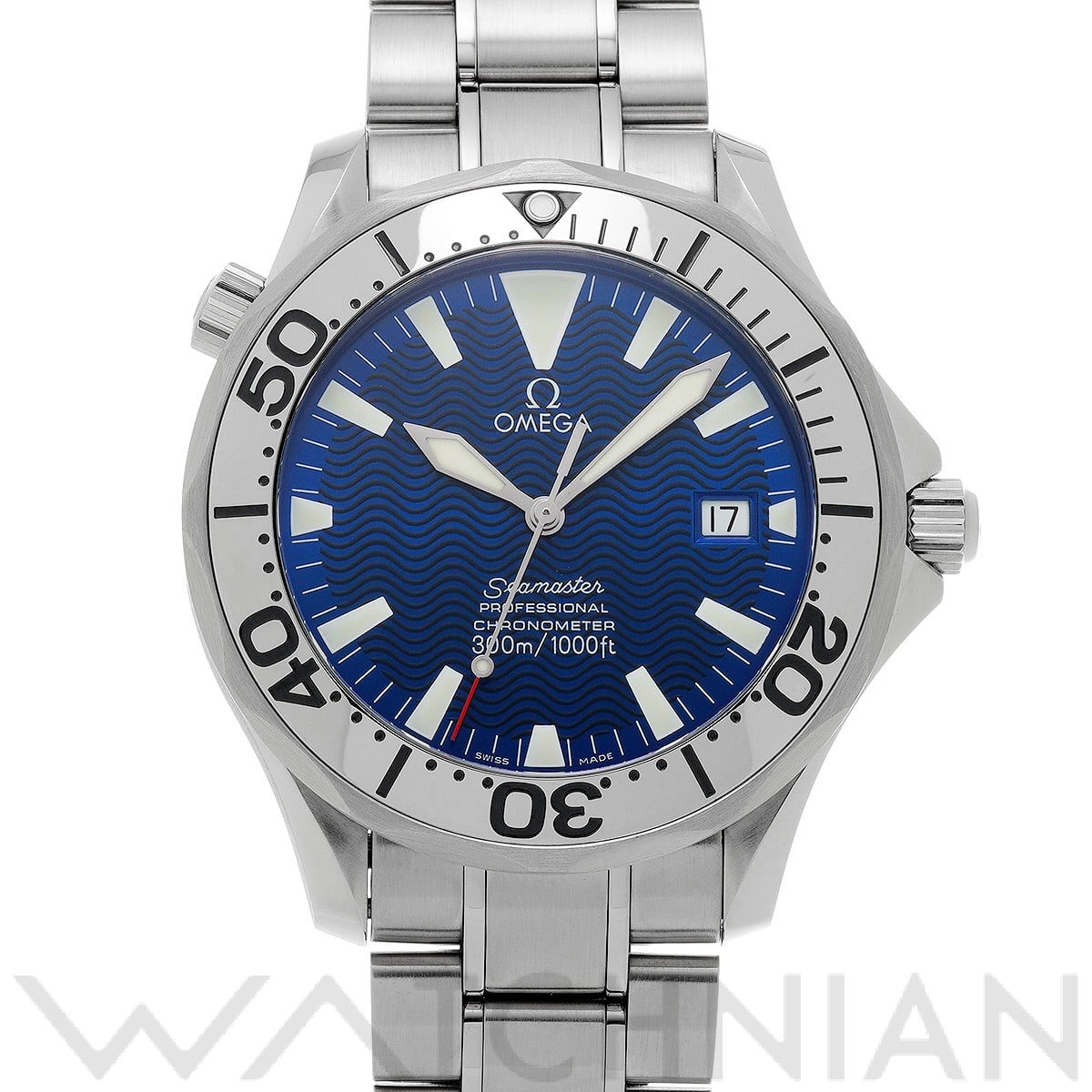 オメガ / OMEGA シーマスター プロフェッショナル 300 2255.80 ブルー メンズ 時計 【中古】【wristwatch】