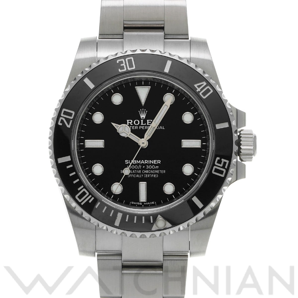 ロレックス サブマリーナ 114060 ブラック メンズ 時計 【中古】【wristwatch】