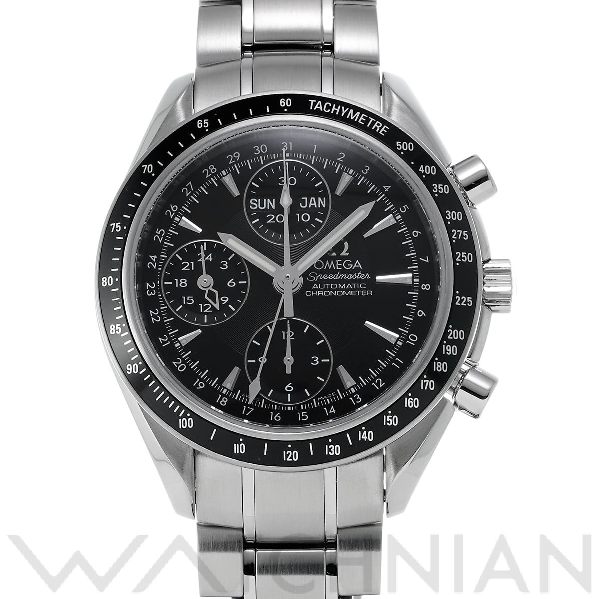 オメガ / OMEGA スピードマスター トリプルカレンダー 3220.50 ブラック メンズ 時計 【中古】【wristwatch】