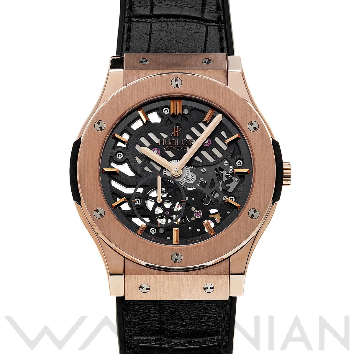 ウブロ / HUBLOT クラシックフュージョン クラシコ キングゴールド ウルトラシン 515.OX.0180.LR スケルトン メンズ 時計 【中古】【wristwatch】