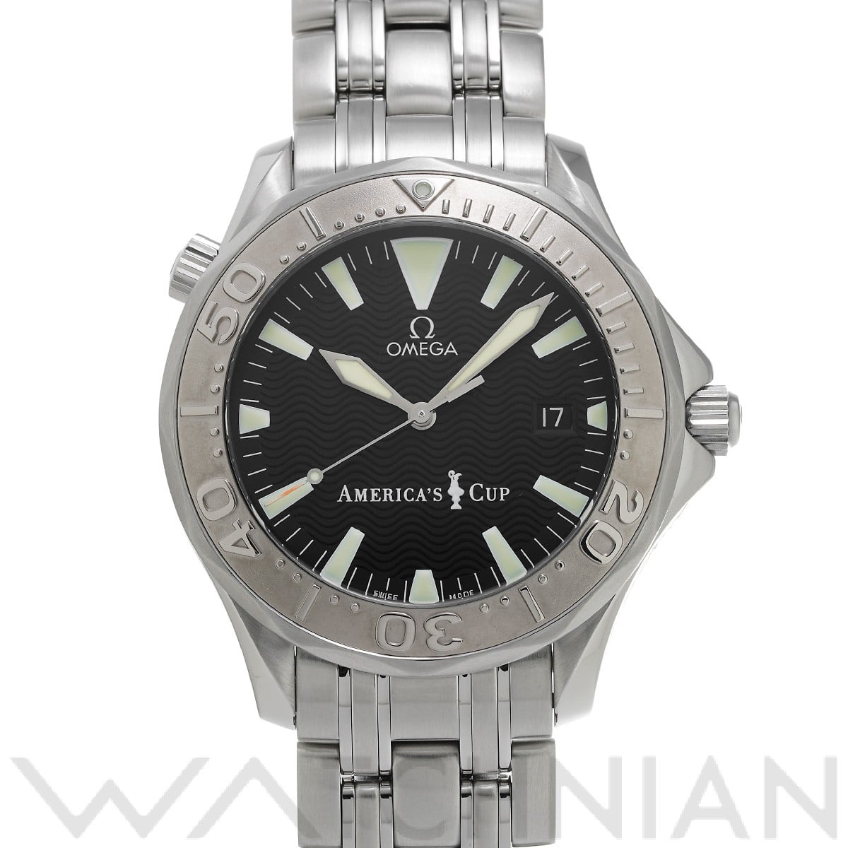 オメガ / OMEGA シーマスター プロフェッショナル 300 アメリカズカップ 2533.50 ブラック メンズ 時計 【中古】【wristwatch】