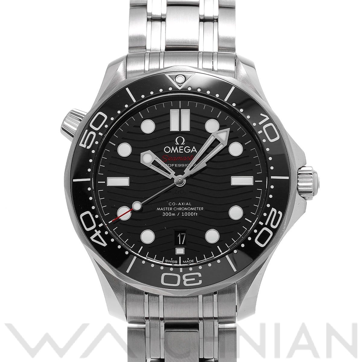 オメガ / OMEGA シーマスター ダイバー300 コーアクシャル マスタークロノメーター 210.30.42.20.01.001 ブラック メンズ 時計 【中古】【wristwatch】