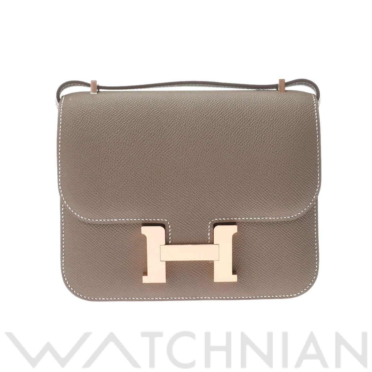 エルメス / HERMES コンスタンス ミニ18 ミロワール エトゥープ/ローズゴールド金具 ヴォーエプソン レディース バッグ 【未使用】【bag】