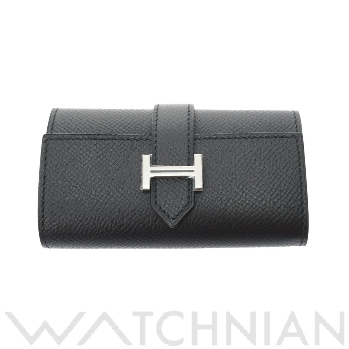 エルメス ベアン ブラック/パラジウム金具 ヴォーエプソン ユニセックス 【未使用】【other】