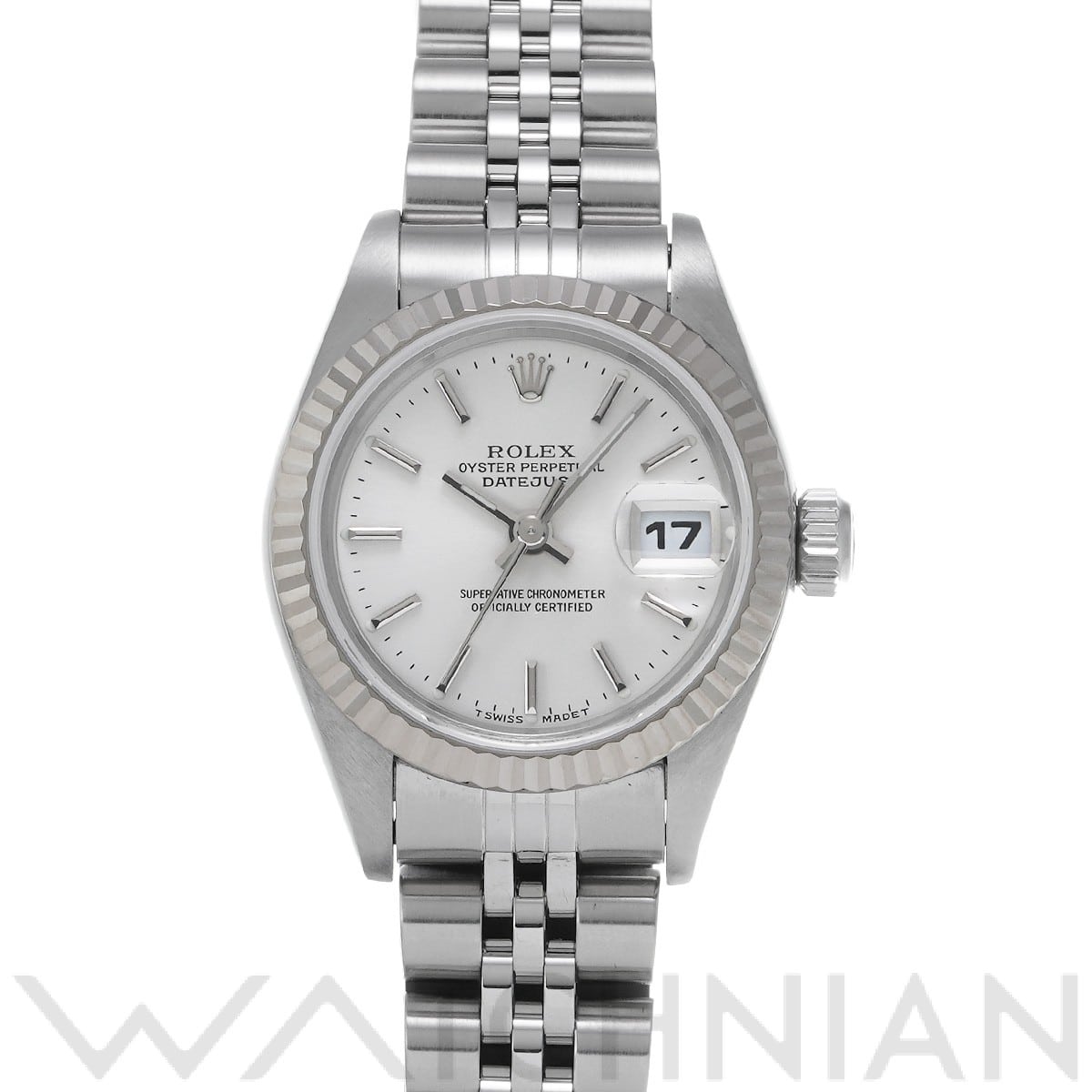 ロレックス デイトジャスト 69174 シルバー レディース 時計 【中古】【wristwatch】