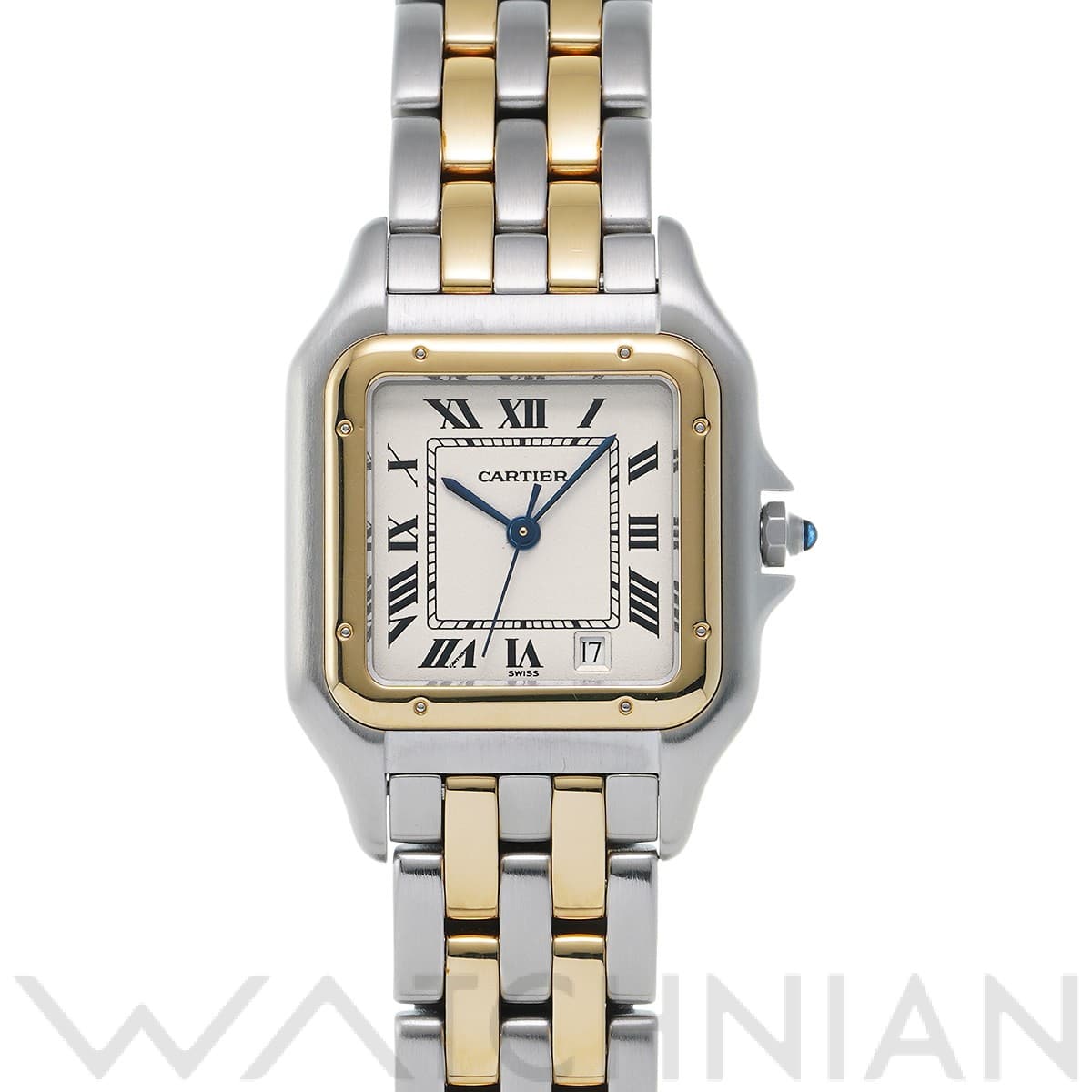 カルティエ パンテール ドゥ カルティエ MM W25028B6 シルバー レディース 時計 【中古】【wristwatch】