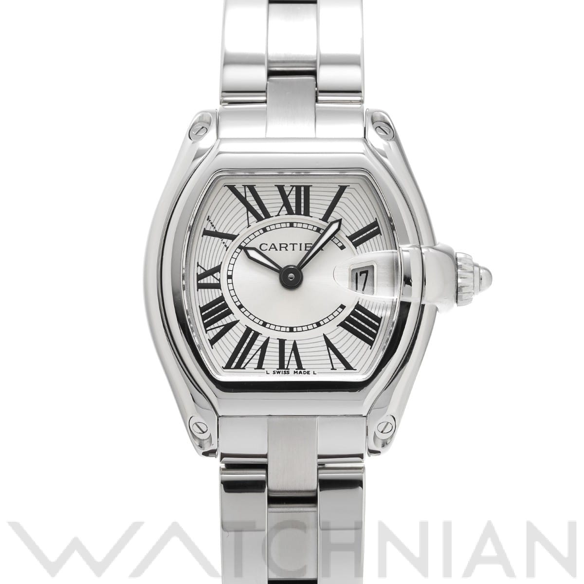 カルティエ / CARTIER ロードスター SM W62016V3 シルバー レディース 時計 【中古】【wristwatch】
