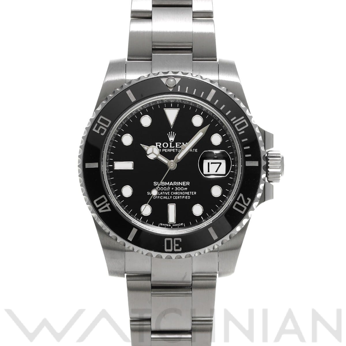 ロレックス サブマリーナ デイト 116610LN ブラック メンズ 時計 【中古】【wristwatch】