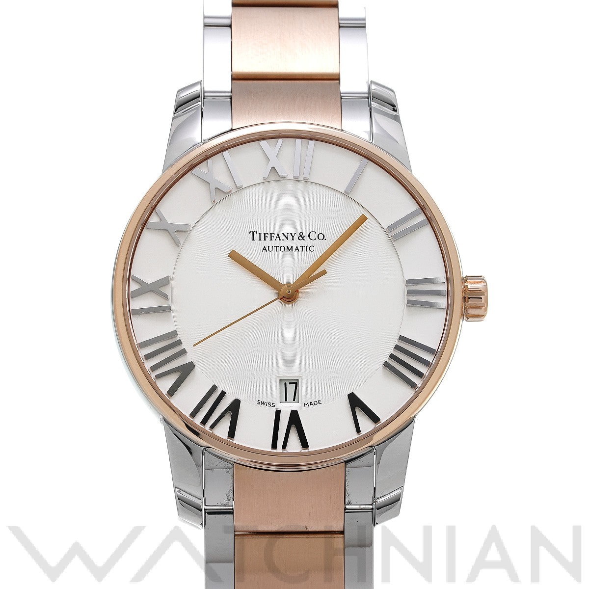 ティファニー アトラス ドーム Z1800.68.13A21A00A シルバー メンズ 時計 【中古】【wristwatch】