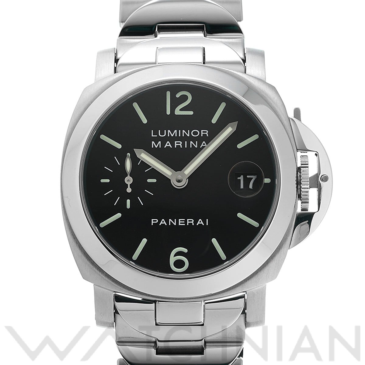パネライ / PANERAI ルミノールマリーナ オートマティック PAM00050 ブラック メンズ 時計 【中古】【wristwatch】