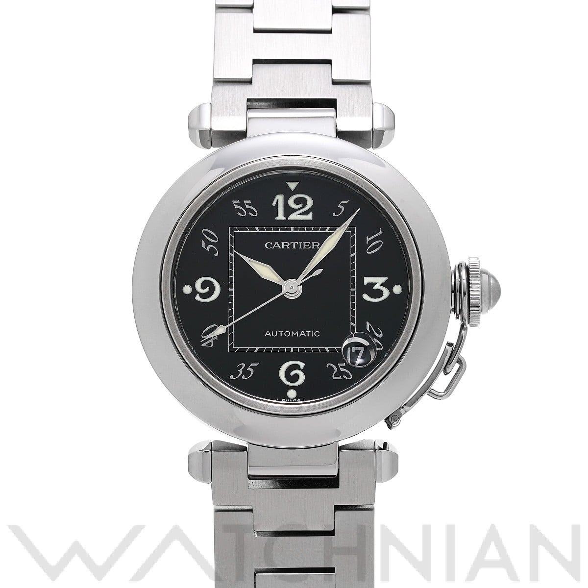 カルティエ / CARTIER パシャC W31043M7 ブラック ユニセックス 時計 【中古】【wristwatch】