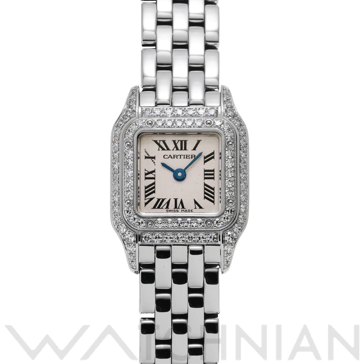 カルティエ ミニパンテール WF3210F3 シルバー レディース 時計 【中古】【wristwatch】