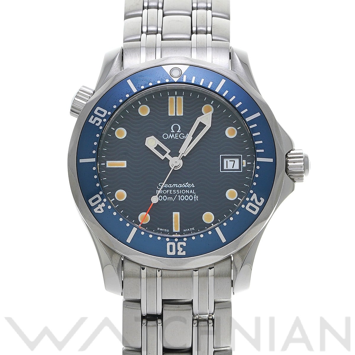 オメガ / OMEGA シーマスター プロフェッショナル 300 ミッドサイズ 2561.80 ブルー ユニセックス 時計 【中古】【wristwatch】