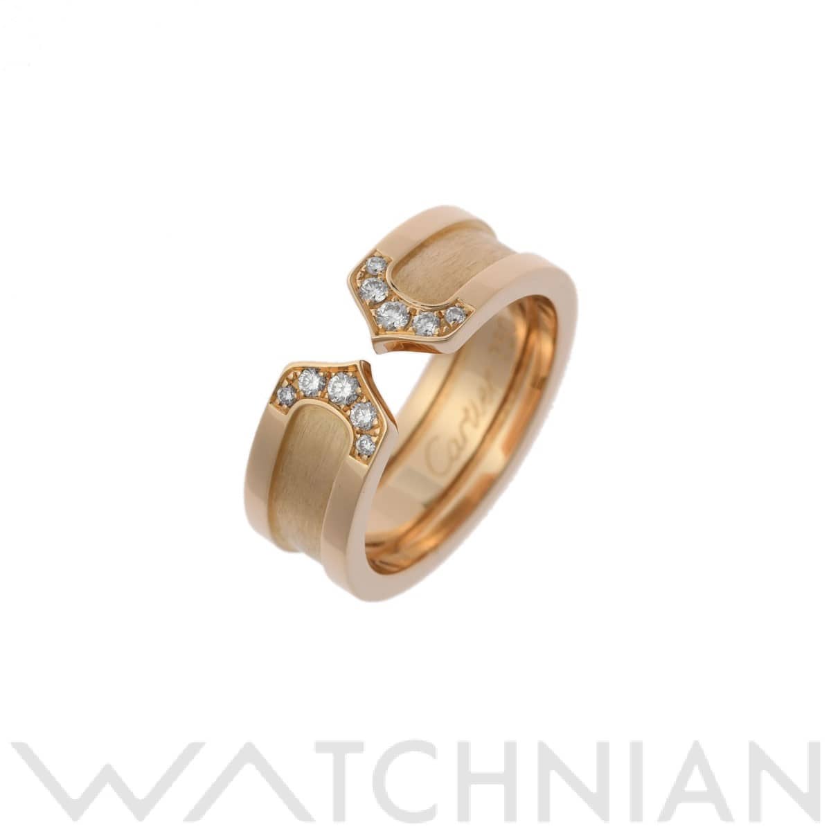カルティエ C2リング #49 ゴールド K18イエローゴールド YG レディース ジュエリー 【中古】【jewelry】