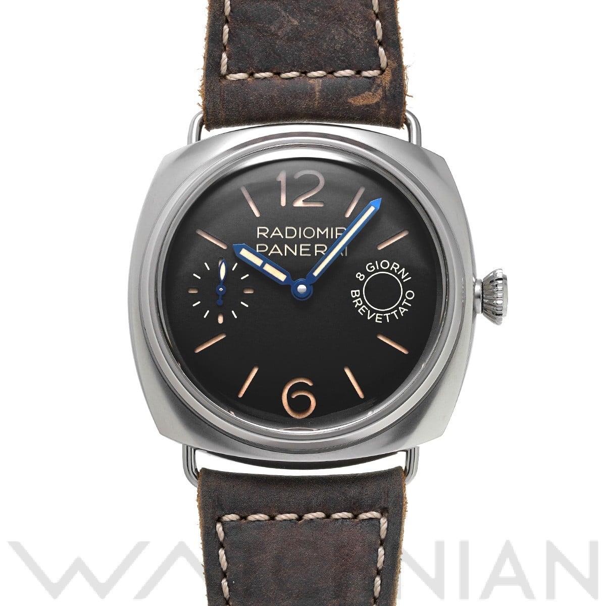 ラジオミール 8デイズ PAM00992 W番(2020年製造) ブラック パネライ PANERAI メンズ 【中古】