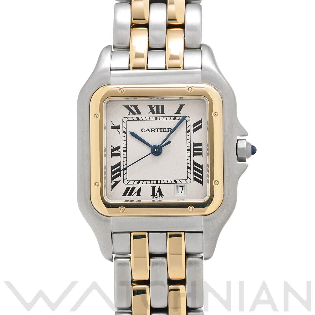 カルティエ パンテール ドゥ カルティエ MM W25028B6 シルバー レディース 時計 【中古】【wristwatch】